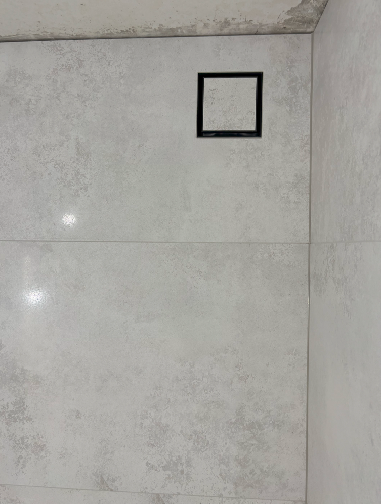 Hidden Air Vent Mounting Kit – Plastic Base Ø100 mm