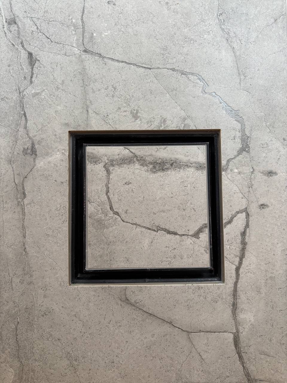 Hidden Air Vent Mounting Kit – Plastic Base Ø100 mm